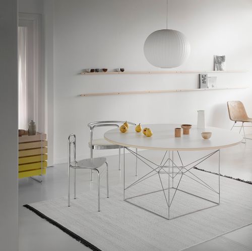 Moderner Teppich - FELICIA - Fabula living - einfarbig / Neuseelandwolle / Leinen