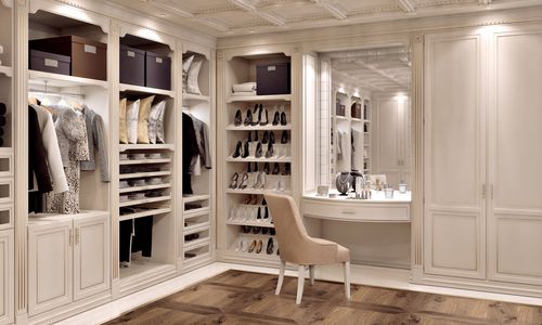 Begehbarer Kleiderschrank / lackiertes Holz - CAPRICCIO - Casta Diva Interiors