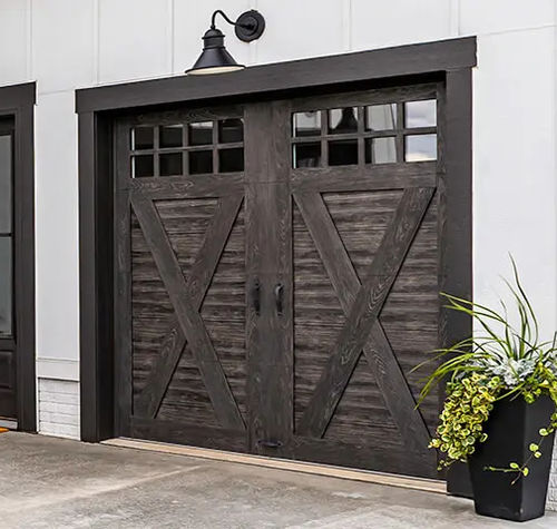 Verbundwerkstoff-Garagentor - CANYON RIDGE® CARRIAGE HOUSE (4-LAYER) - Copy door - Sektional / Stahl / Polyurethanschaum