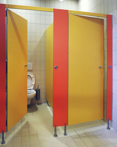 HPL-Sanitärkabine - Frajt s.r.o. - Edelstahl / für Toiletten / für öffentliche Einrichtungen