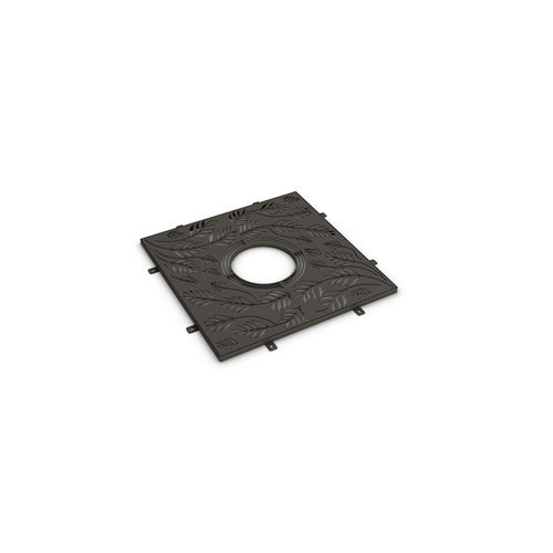 Quadratisches Baumgitter - LEAFS - THE ITALIAN LAB SRL - galvanisiertem Stahl