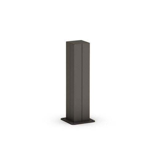 Sicherheitspfosten - SQUARE 450 - THE ITALIAN LAB SRL - stationär / galvanisiertem Stahl / hoch