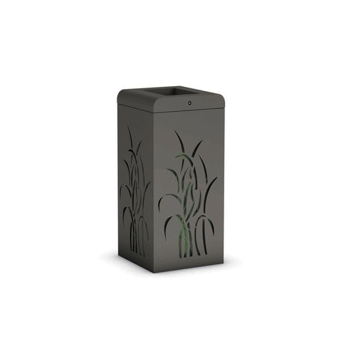 Park-Abfallbehälter - GRASS - THE ITALIAN LAB SRL - galvanisiertem Stahl / Stahlblech / modern