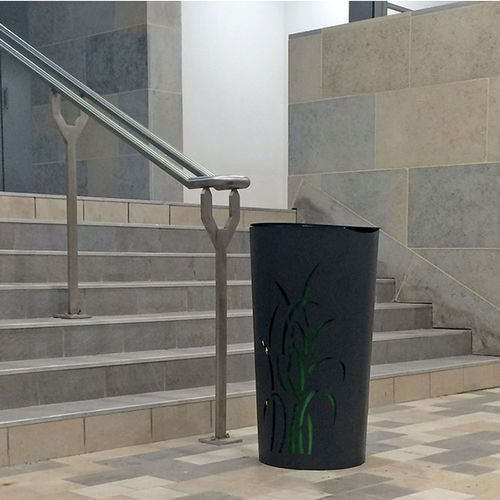 Park-Abfallbehälter - GRASS CONIC - THE ITALIAN LAB SRL - Stahlblech / ohne Deckel / modern