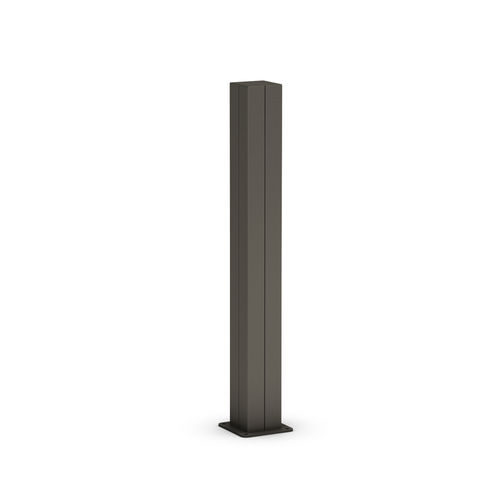 Sicherheitspfosten - SQUARE 900 - THE ITALIAN LAB SRL - stationär / abnehmbar / galvanisiertem Stahl