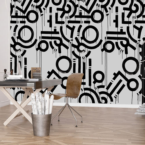 Moderne Tapete - ADLC-5 TRANSFORM - AREA environments - Leinen / Vinyl / Motiv