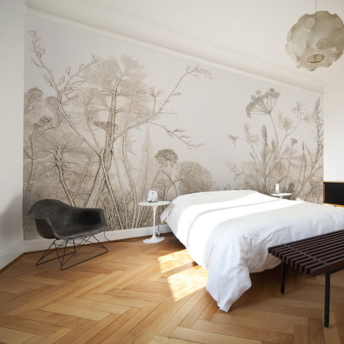 Moderne Tapete - RD-2 KITCHEN GARDEN - AREA environments - Leinen / Vinyl / Naturmotiv