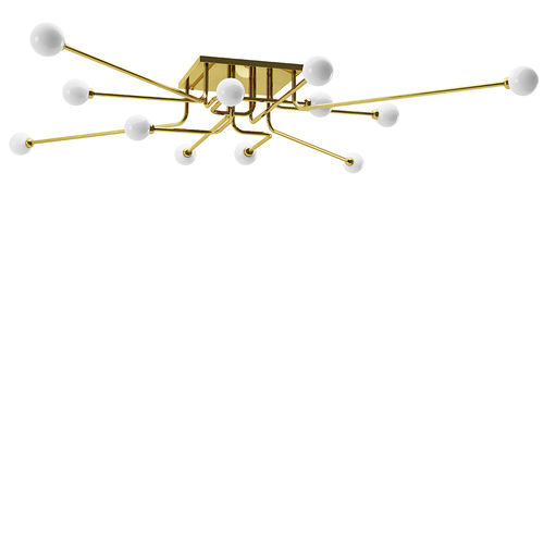 Moderne Deckenleuchte - ROOTS : CT-4232 LU - Artinox - poliertes Messing / mit Glühlampe / für Privatgebrauch