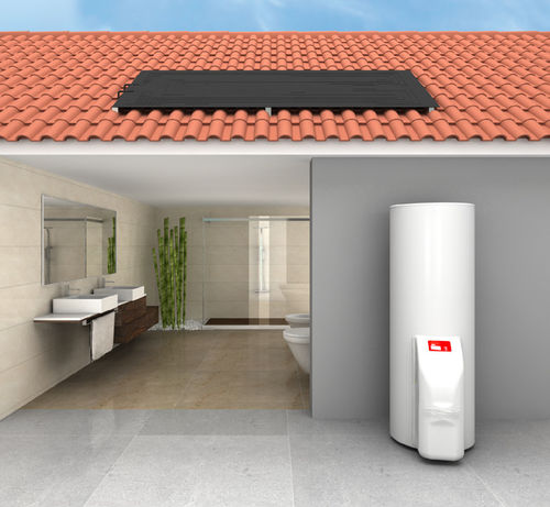 Solarwarmwasserbereiter - ECO - Energie - freistehend / vertikal / Wärmetauscher