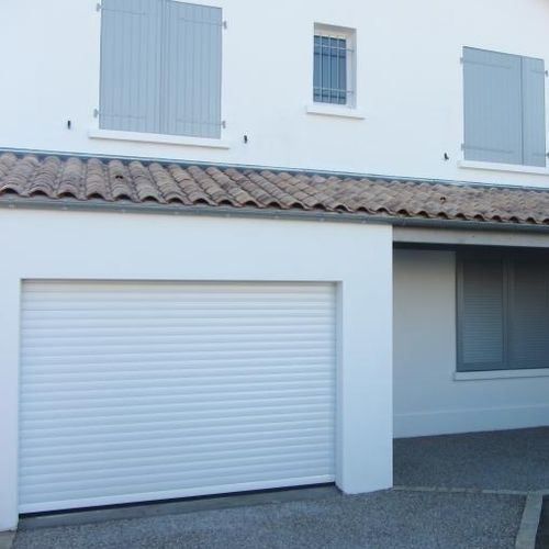 Rolltor für Garage - GYT - Aluminium / automatisch / einflügelig