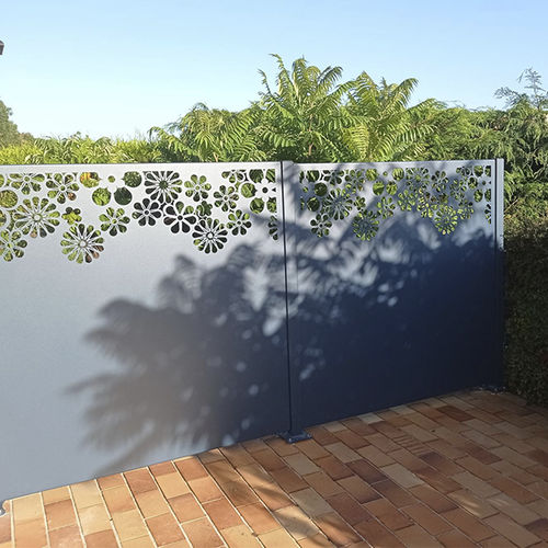 Dekorplatte für Bauanwendungen - Ambellya Fleurs ouvertes - GYT - zur Außenraumgestaltung / nachhaltig / Aluminium