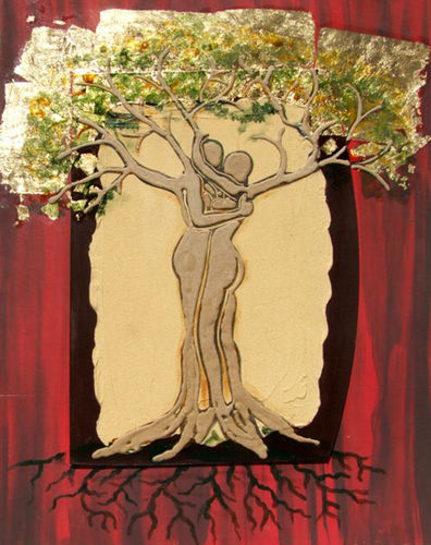 Acrylgemälde - TREE LOVERS - Vincenzo Greco