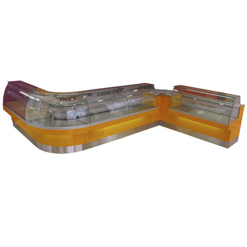 Verkaufskühlvitrine - CHERRY - Jimo Cooling Technology - für Konditoreien / mit Licht / maßgefertigt
