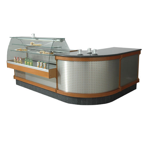 Verkaufskühlvitrine - JUPITER - Jimo Cooling Technology - für Einzelhandel / mit Licht / maßgefertigt