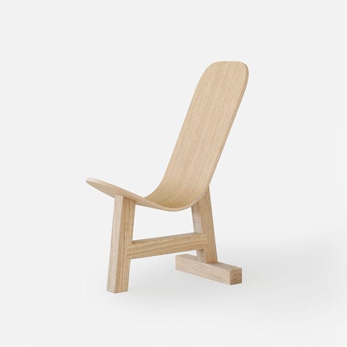 Stuhl / minimalistisches Design - EASEL - DANTE - Goods and Bads - für den Innenraum / Eiche / für Privatgebrauch