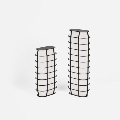 Tischlampe - DOUBLE HAPPINESS - DANTE - Goods and Bads - Boden / Aluminium / Stoff
