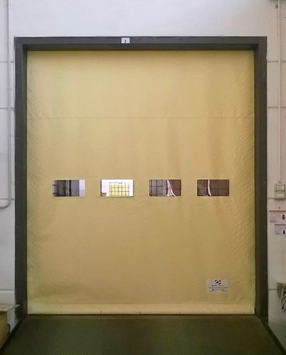 Industrie-Rolltor - R21 - Apostoli Daniele - Stahlblech / galvanisiertem Stahl / PVC