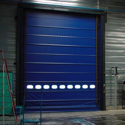 Falthebe-Industrietor - F30 - Apostoli Daniele - galvanisiertem Stahl / PVC / automatisch