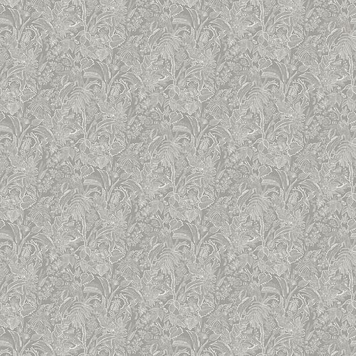Moderne Tapete - ONIKAR SILVER - Masureel Distribution BVBA - Blumenmotiv / Vlies / waschbar