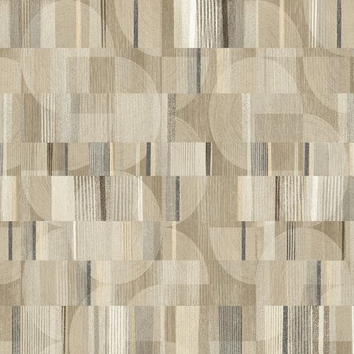 Moderne Tapete - ARIADNE ROCK - Masureel Distribution BVBA - Vinyl / Panorama / mit geometrischen Motiven