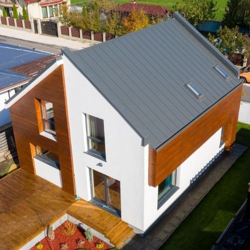 Blech für Dach - GRANITE® STANDARD  - ArcelorMittal Europe – Flat Products - profiliert / Stahl / 3D