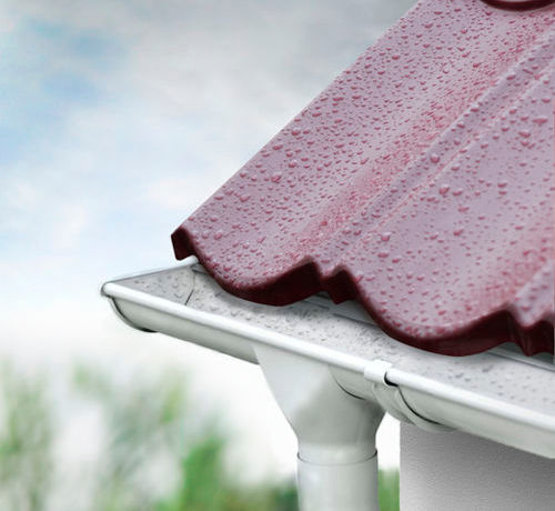 Regenwassersammler - GRANITE® RAIN HDX   - ArcelorMittal Europe – Flat Products - kostengünstig / UV-beständig / niedrige Temperatur