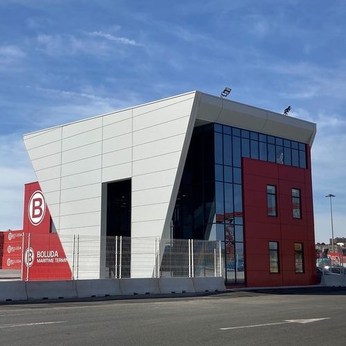 Paneel-Fassadenverkleidung - GRANITE® HDXTREME  - ArcelorMittal Europe – Flat Products - Stahl / Polyester / vertikal
