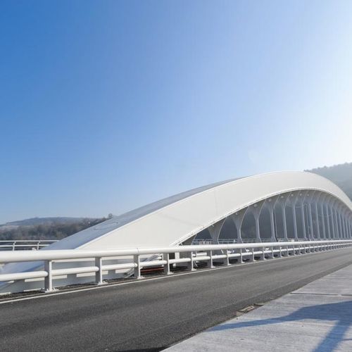 Stahlbrücke - ArcelorMittal Europe – Flat Products - aus Beton / Verbundwerkstoff / Balken