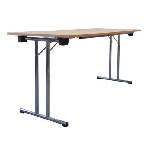 Moderner Besprechungstisch - DIALOG - Mott Mobile Systeme GmbH &Co. KG - Laminat / Gestell aus Aluminium / rechteckig