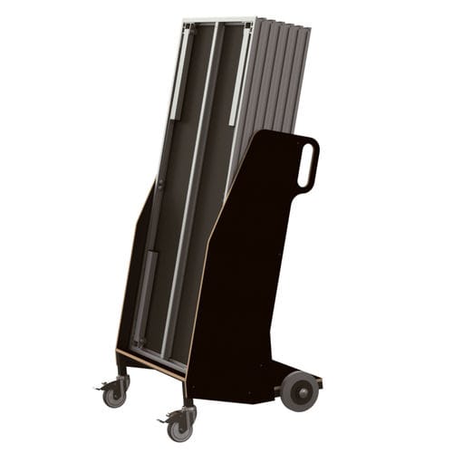 Wagen für Paneele - ROLLY FÜR OPTIMUS - Mott Mobile Systeme GmbH &Co. KG - für Gewerbegebrauch / für Transport / pulverbeschichteter Stahl