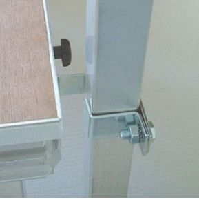 Befestigungssystem / galvanisiertem Stahl - Mott Mobile Systeme GmbH &Co. KG - für Geländer / für Boden / Innenbereich