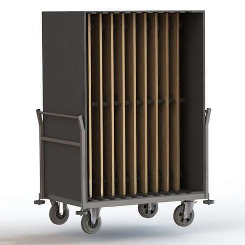 Wagen / fur Tisch-Transport - VERTICAL CLASSIC - Mott Mobile Systeme GmbH &Co. KG - für Gewerbegebrauch / Stahl / Aluminium