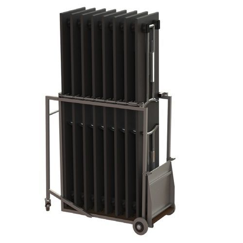 Wagen / fur Tisch-Transport - VERTICAL DOLLY - Mott Mobile Systeme GmbH &Co. KG - für Gewerbegebrauch / Stahl / Aluminium