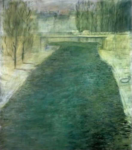 Leinen-Kopfkissenbezug - CANAL - Maison Lévy