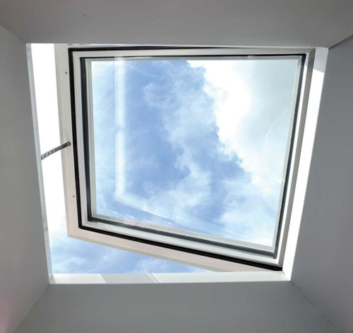 PVC-Dachfenster - MEGALUX-GLASS FRAME - Van Deudekom Plastics BV - Projektion / mit Doppelverglasung / wärmeisoliert