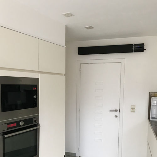 Wandheizstrahler - SLIMLINE THE1800DW / THE-2400 DW / THE-3000 DW - Infralia - deckenmontiert / elektrisch / für Gewerbegebrauch