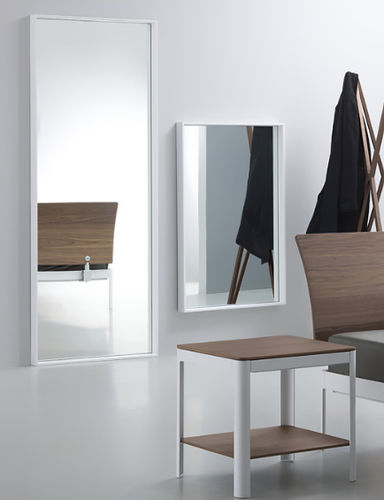Moderner Nachttisch - PLANE - iCARRARO italian makers - Holz / rechteckig / mit Schublade