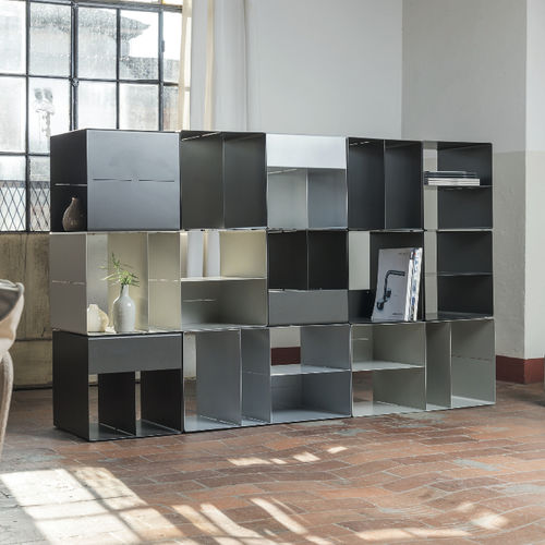 Modulregal - FORTY - iCARRARO italian makers - modern / Metall / für Gewerbegebrauch