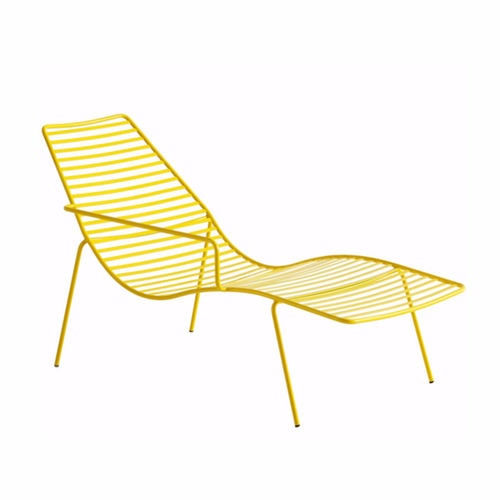 Moderne Sonnenliege - GORKY  - iCARRARO italian makers - Metall / für Gewerbegebrauch