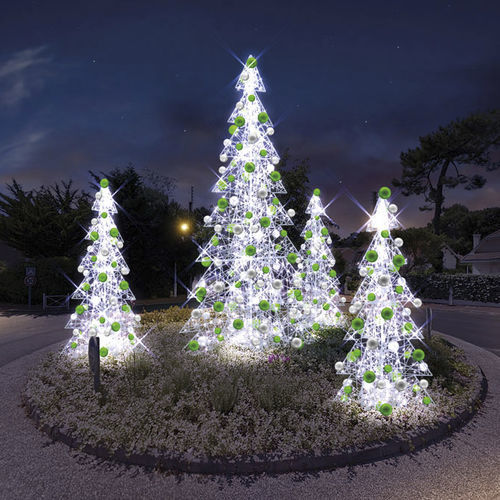Weihnachts-Leuchtdekoration / LED - Christmas Tree - Terra Group - 3D / Boden / für öffentliche Bereiche