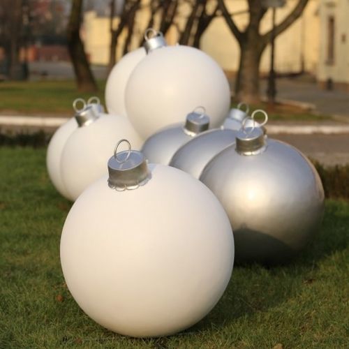 Polyethylen-Skulptur - ∅1000 - Terra Group - für Außenbereich / bodenstehend / für Gewerbegebrauch