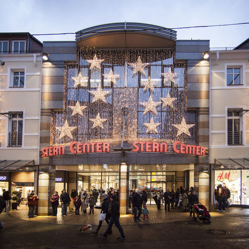 Glasfaser-Weihnachtsdekoration - Star 2D Flat - Terra Group - für öffentliche Bereiche / für öffentliche Einrichtungen / für Büro