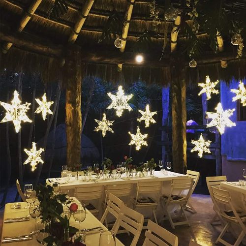 Weihnachts-Leuchtdekoration / LED - Star A - Terra Group - Wand / für Privatgebrauch / für öffentliche Bereiche