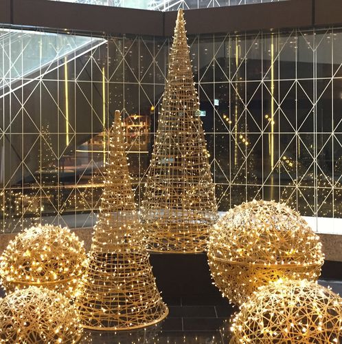 Weihnachts-Leuchtdekoration / LED - Cone A - Terra Group - 3D / Boden / für Privatgebrauch