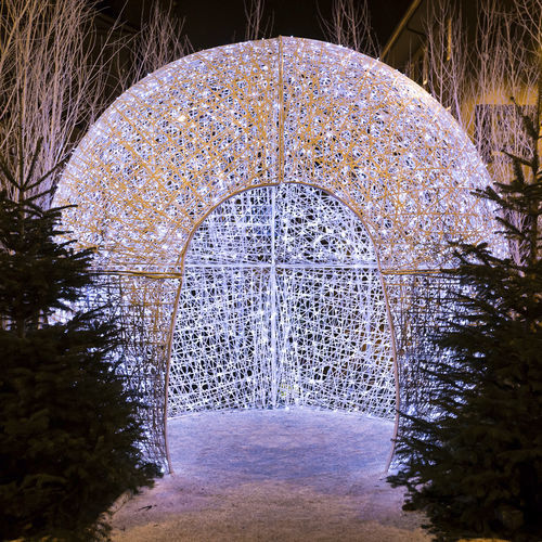 Weihnachts-Leuchtdekoration / LED - IGLO IGLOO - Terra Group - 3D / Boden / für öffentliche Bereiche