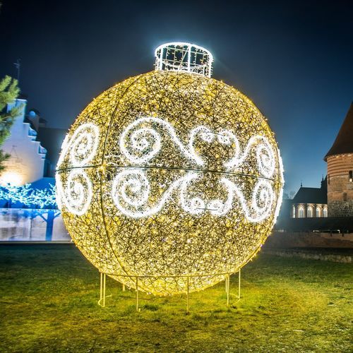 Weihnachts-Leuchtdekoration / LED - Bauble Giant - Terra Group - 3D / Boden / für Privatgebrauch
