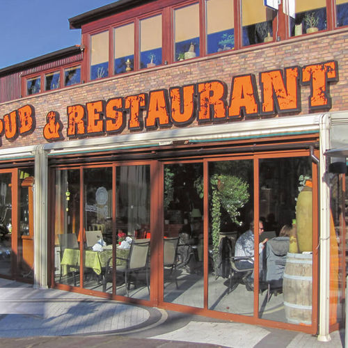 Selbsttragende Veranda - PIŁA - Copal - Glas / Aluminium / für Restaurants