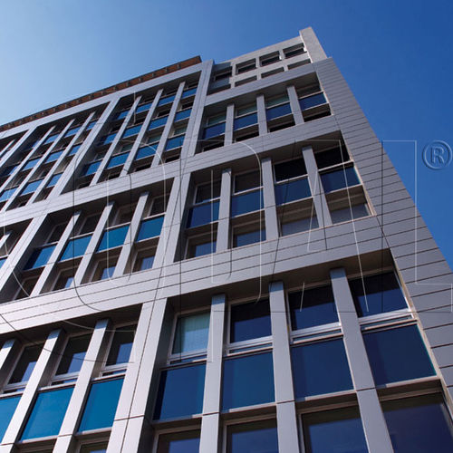 Paneel-Fassadenverkleidung - LARSON - Copal - Aluminium / Verbundwerkstoff / nachhaltig
