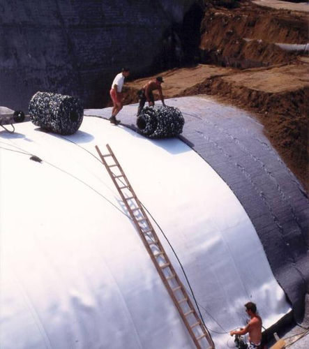 Geokomposit für Drainage - RECYTOP - Viganò Pavitex - Schutz / zur Filtrierung / Polyester