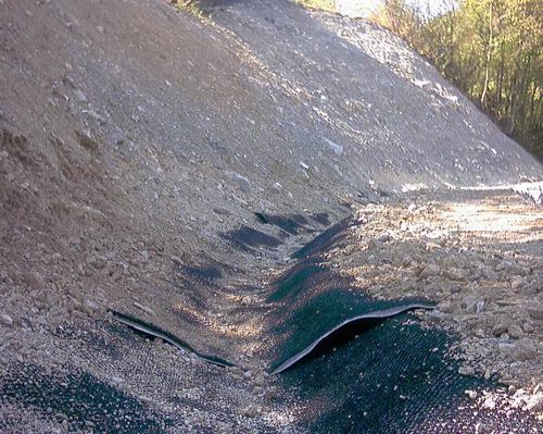 Naturfasermatte für Erosionsschutz - TRENCHMAT S  - Viganò Pavitex - für Drainage / Polypropylen / Polyester